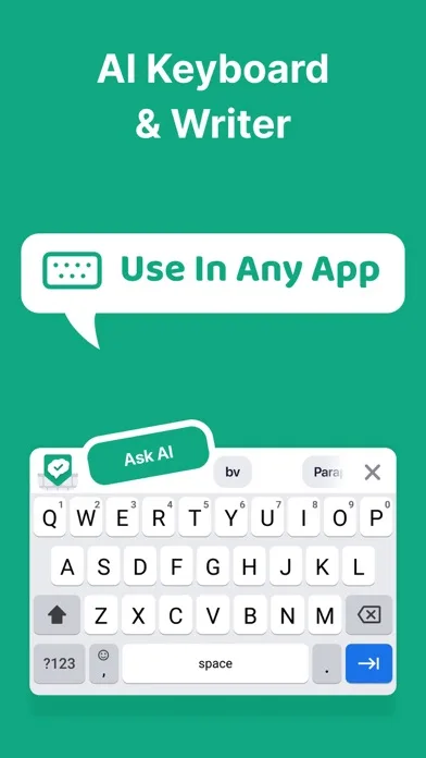 TypeAI: AI Keyboard & Writer screenshot 1