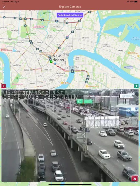 Louisiana 511 Traffic Cameras screenshot 5