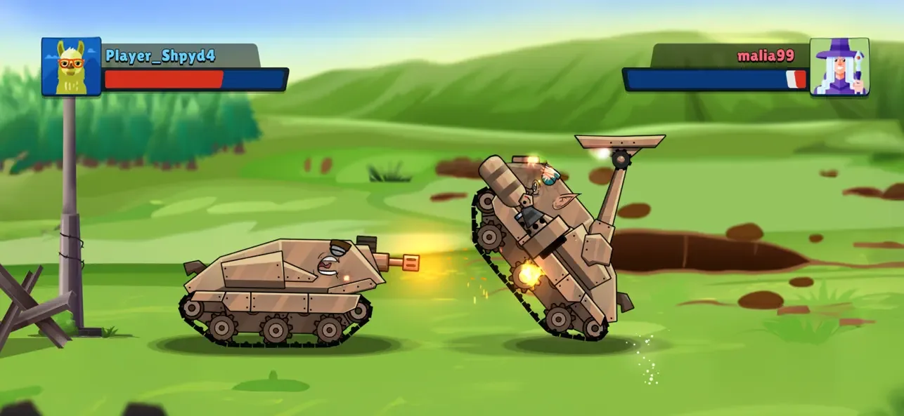 Tanks Arena io: Machine of War screenshot 2
