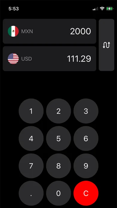 Pesos to Dollars Conversion screenshot 2