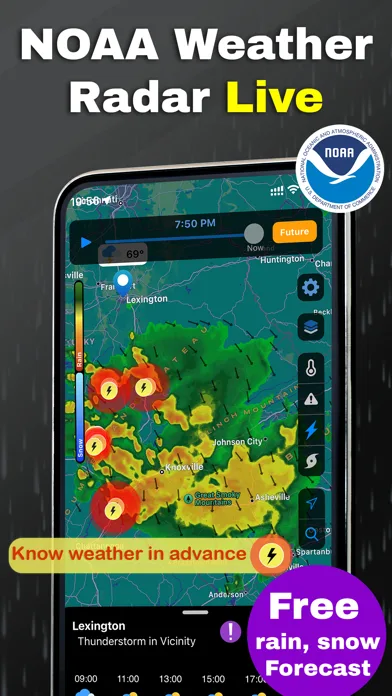 NOAA Live Weather Radar・Alert screenshot 1