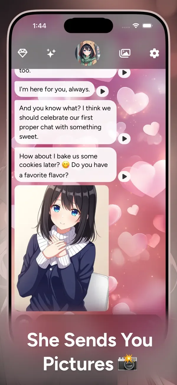WaifuChat: AI Anime Fantasy screenshot 4