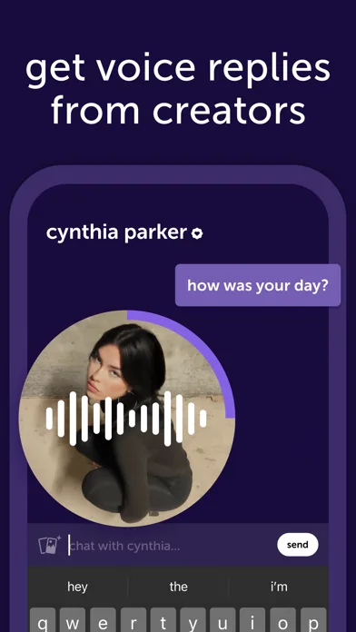 starmatch: chat with creators screenshot 2