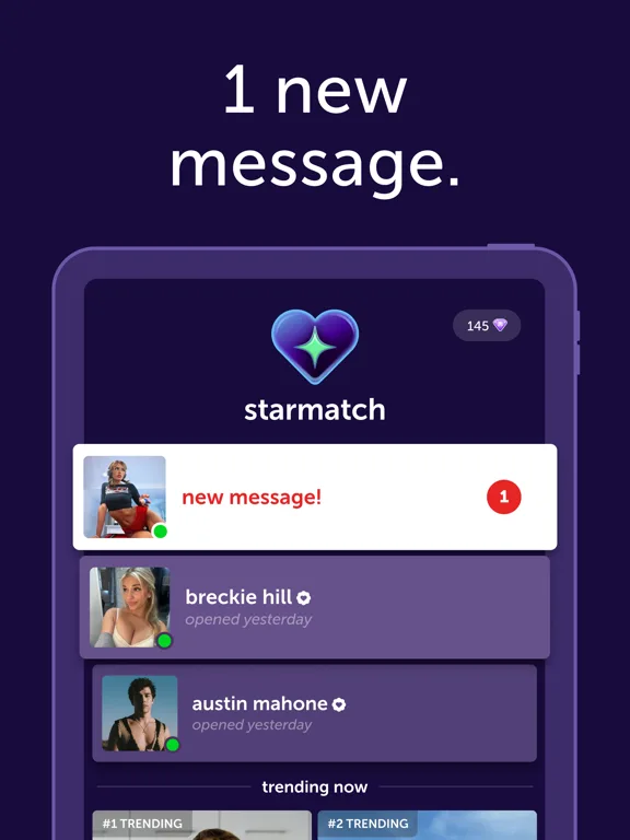 starmatch: chat with creators screenshot 4
