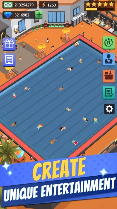 Idle Hotel Kingdom Tycoon screenshot 1