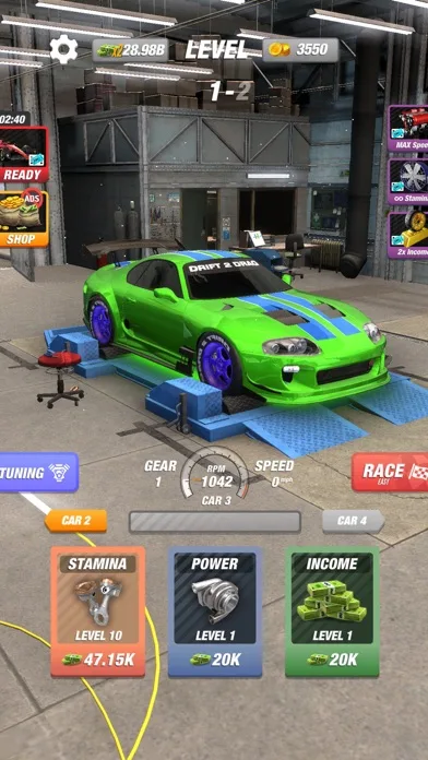 Dyno 2 Race - Car Tuning screenshot 3