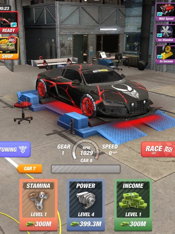 Dyno 2 Race - Car Tuning screenshot 5