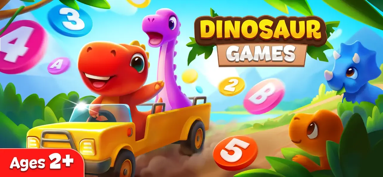 Dinosaur Games: Kids Learning screenshot 1