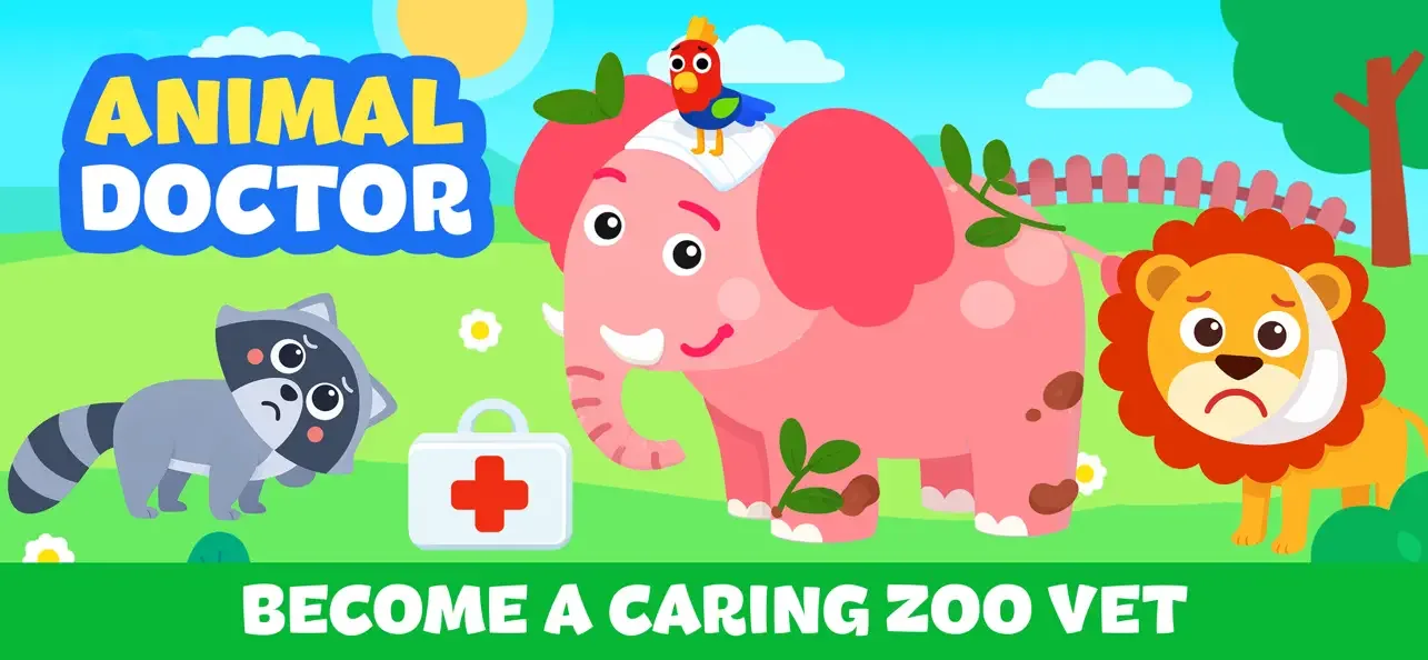 Animal Doctor Game for Kids screenshot 1