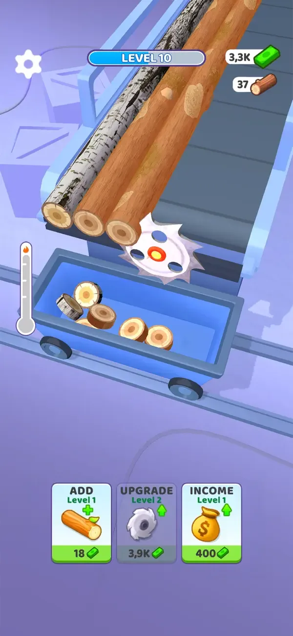 Idle Cutter: Wood Slice screenshot 1