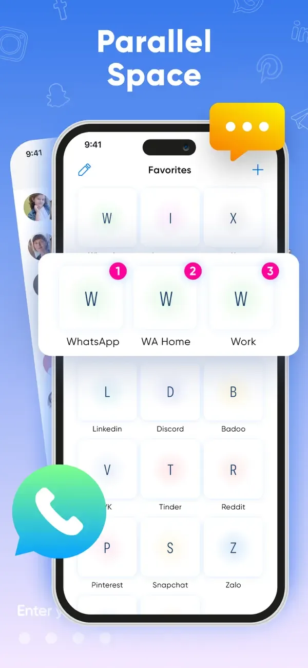 Dual Space: Parallel App screenshot 1
