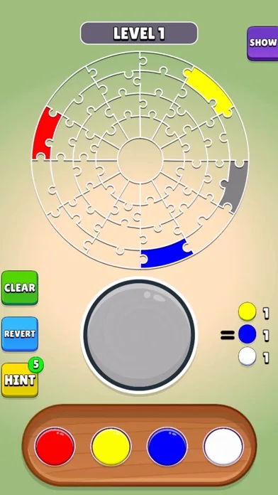Color Merge Puzzle screenshot 1