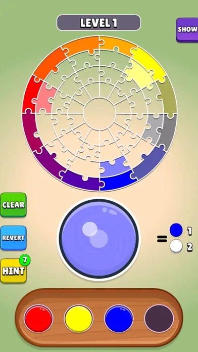 Color Merge Puzzle screenshot 2