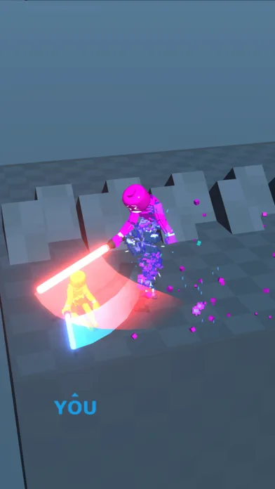 Block Gladiator 3D: sword duel screenshot 3