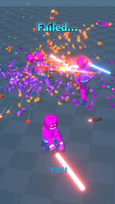 Block Gladiator 3D: sword duel screenshot 4