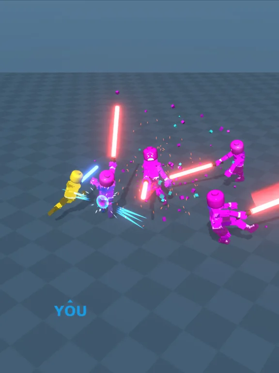 Block Gladiator 3D: sword duel screenshot 5