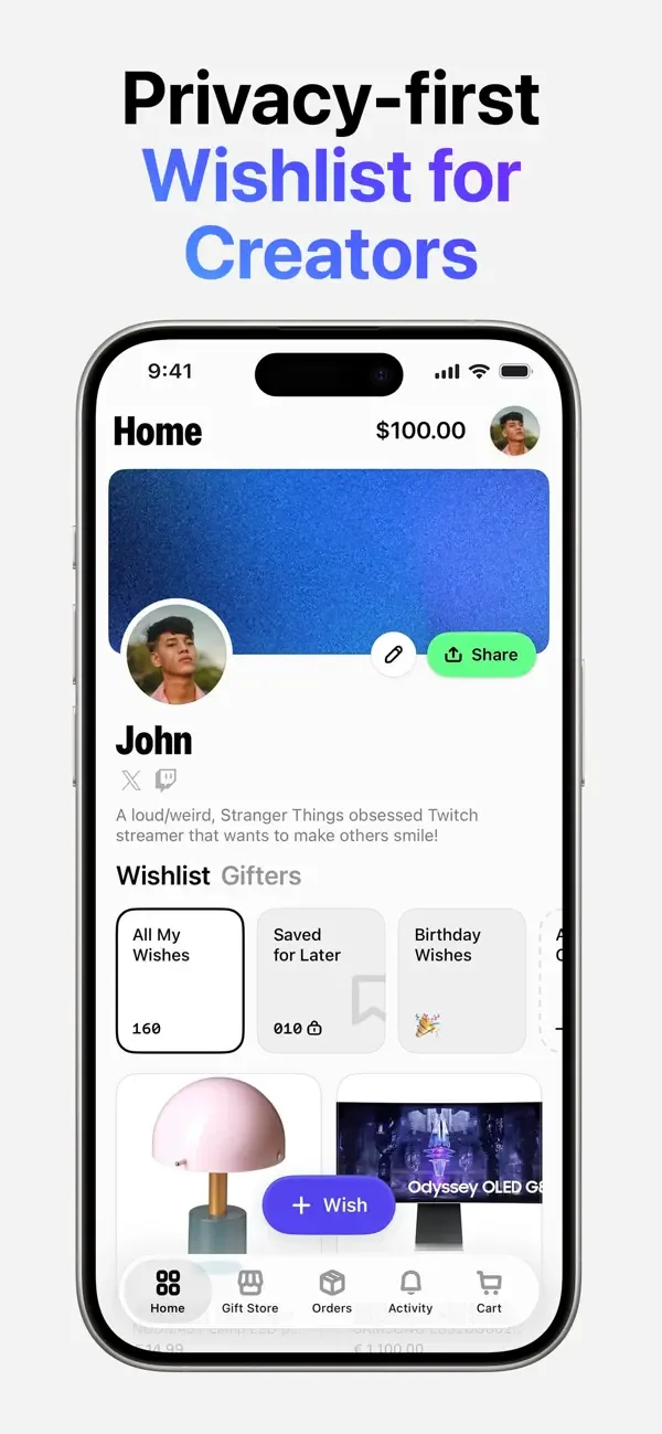 Throne - Wishlist for Creators screenshot 1