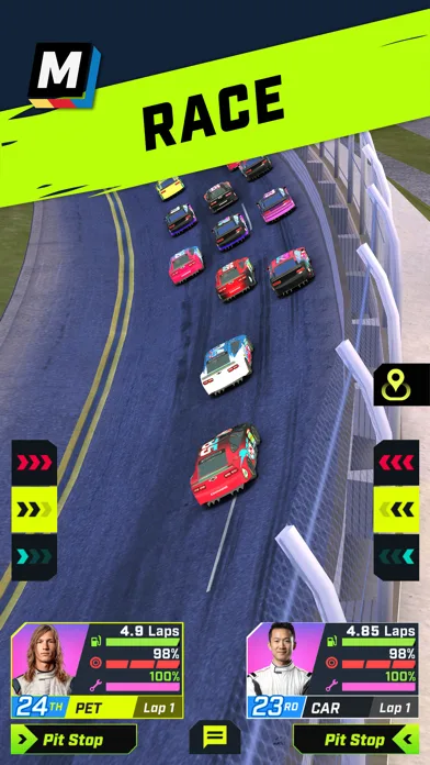 NASCAR® Manager screenshot 2