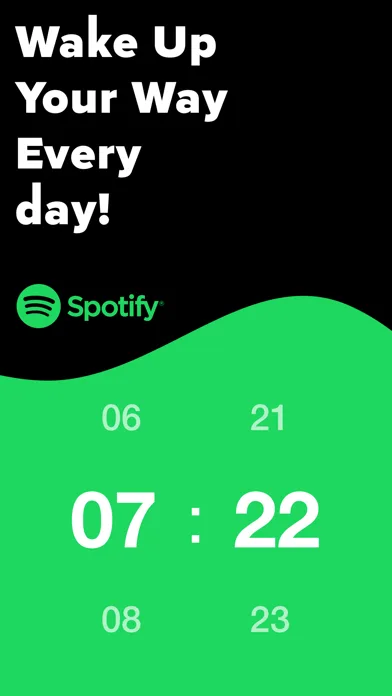 Alarm Clock App for Spotify screenshot 1