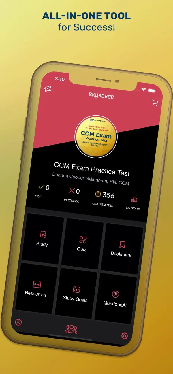 CCM Exam Practice Test screenshot 3