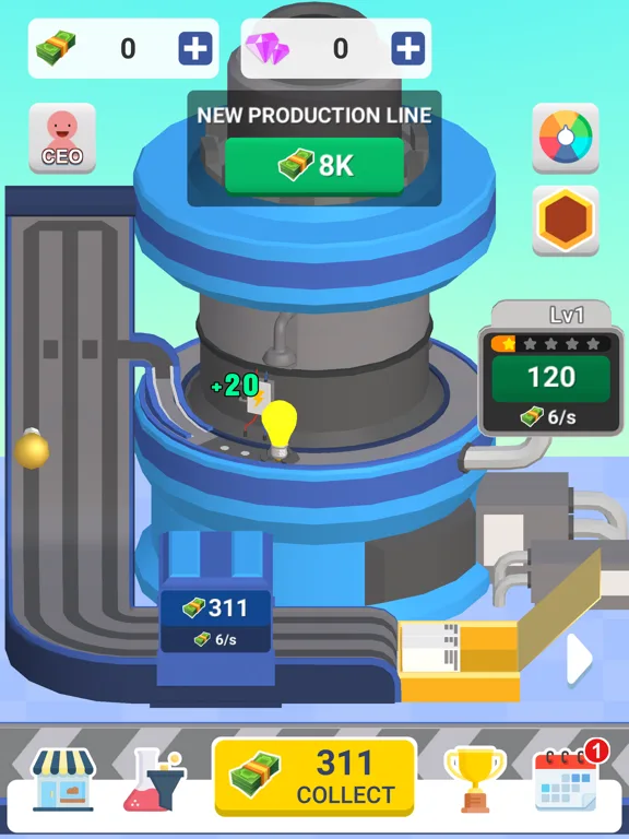 Idle Light Bulb screenshot 5