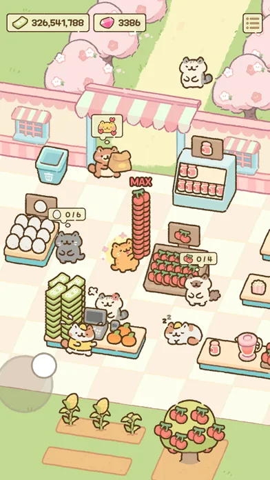 Cat Mart : Mini Market Tycoon screenshot 1