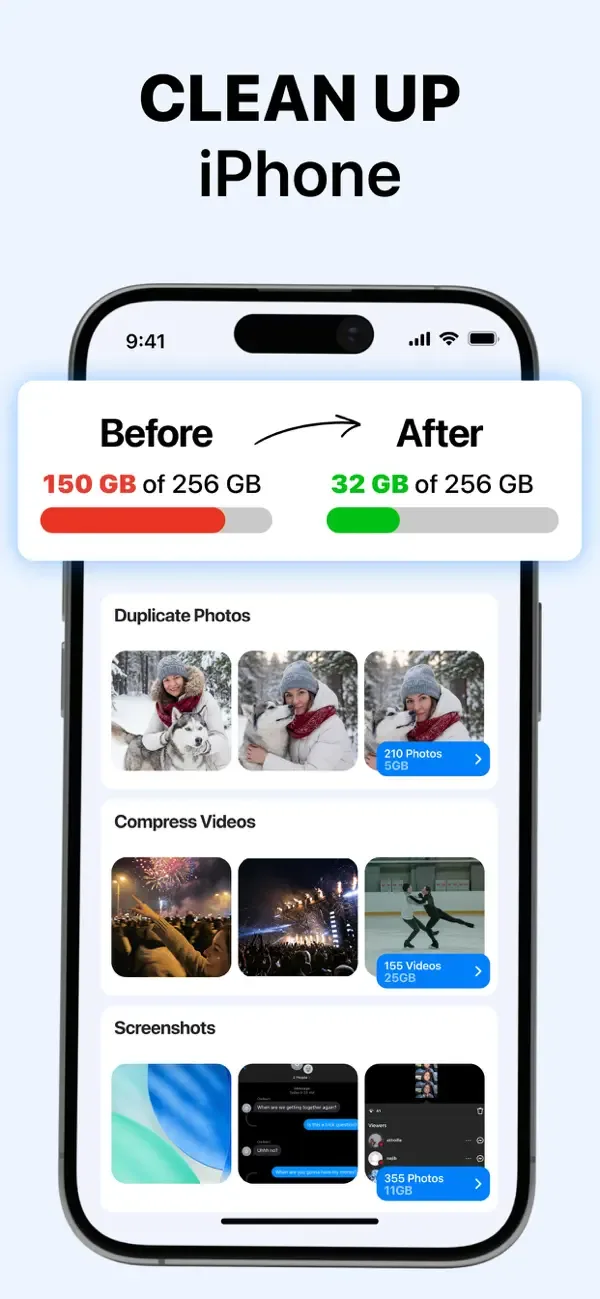 Phone Storage Cleaner: Free up screenshot 3