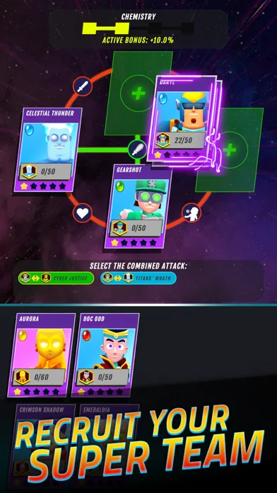 Superhero Idle: Strike League screenshot 2