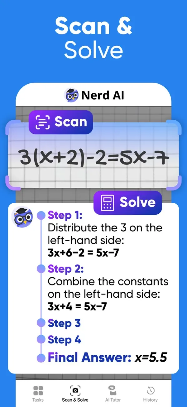Nerd AI - Math Problem Solver screenshot 2