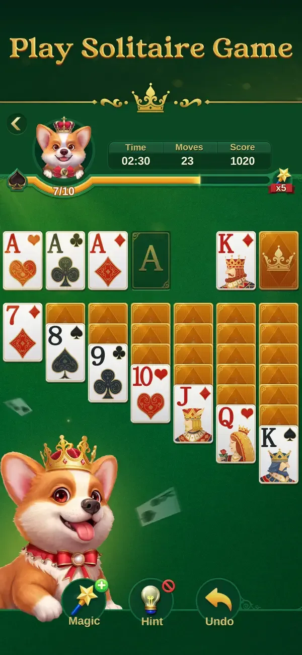 Jenny Solitaire - Card Games screenshot 1