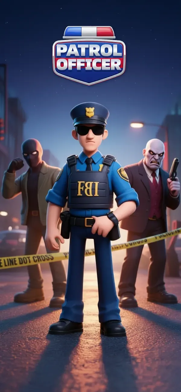 Patrol Officer Police Game 3D screenshot 1