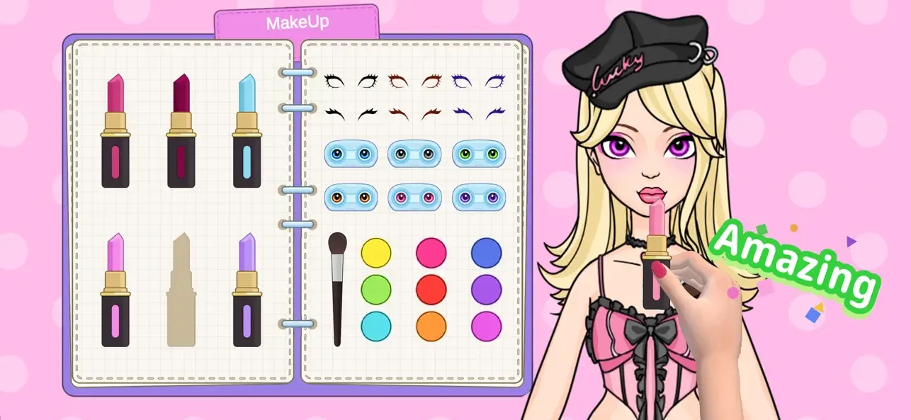 Magic paper dolls games DIY screenshot 4