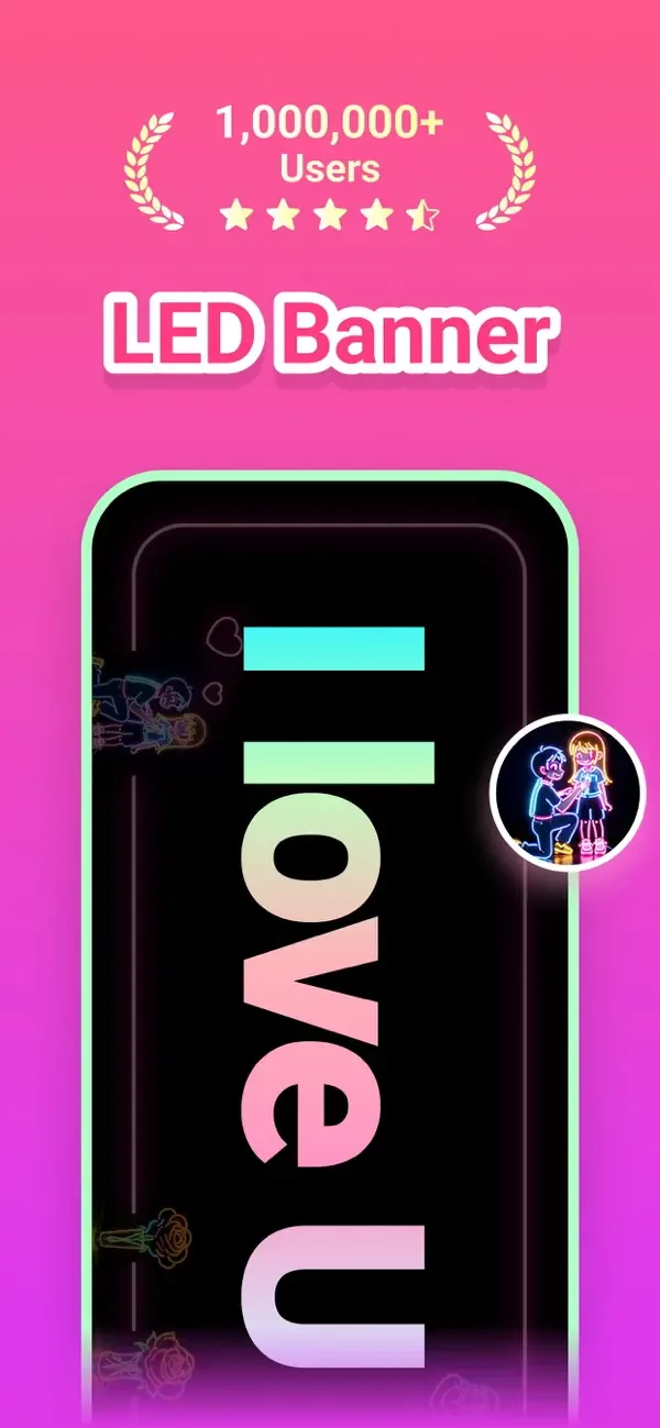 LED Banner - Make It Big Text screenshot 1