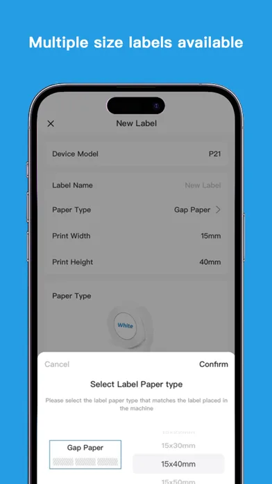 Labelnize screenshot 3