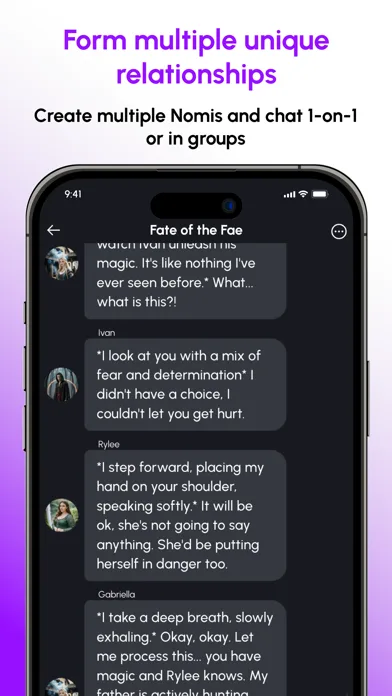 Nomi: AI Companion with a Soul screenshot 3