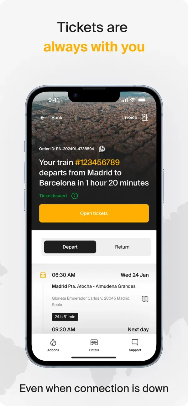 Rail Ninja: Train Tickets screenshot 4