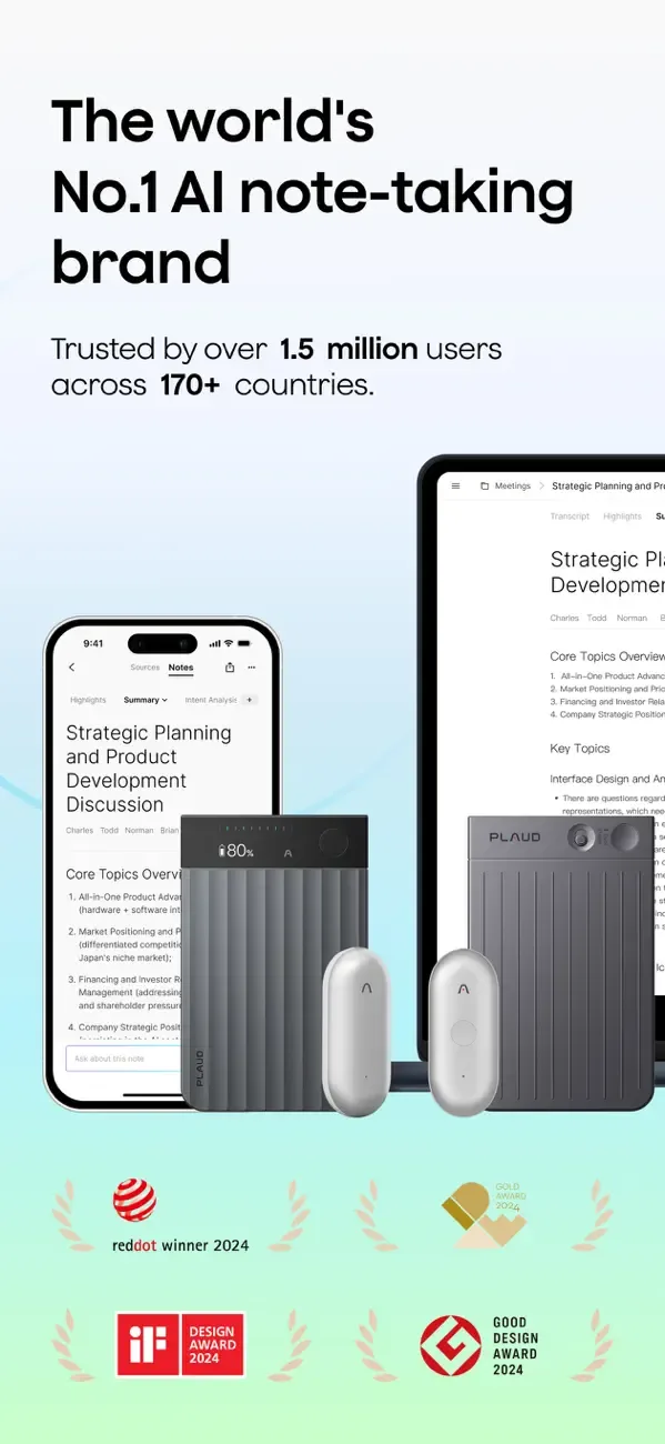 Plaud: AI Note Taker screenshot 1