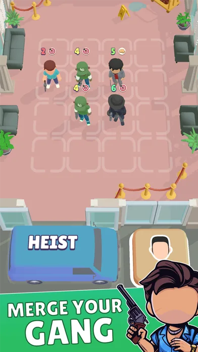 Merge Gangster Heist vs Police screenshot 1