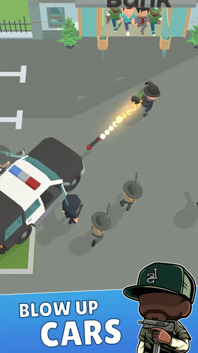Merge Gangster Heist vs Police screenshot 2