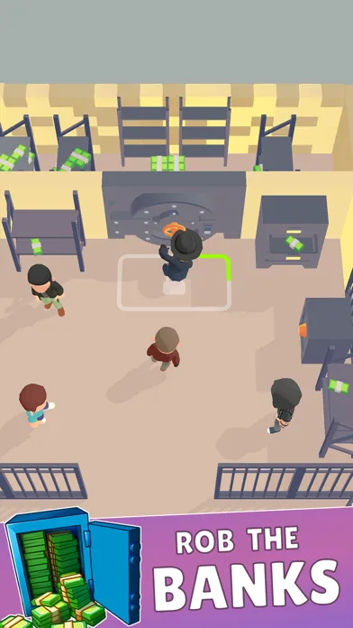Merge Gangster Heist vs Police screenshot 3