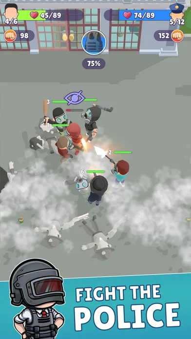 Merge Gangster Heist vs Police screenshot 5