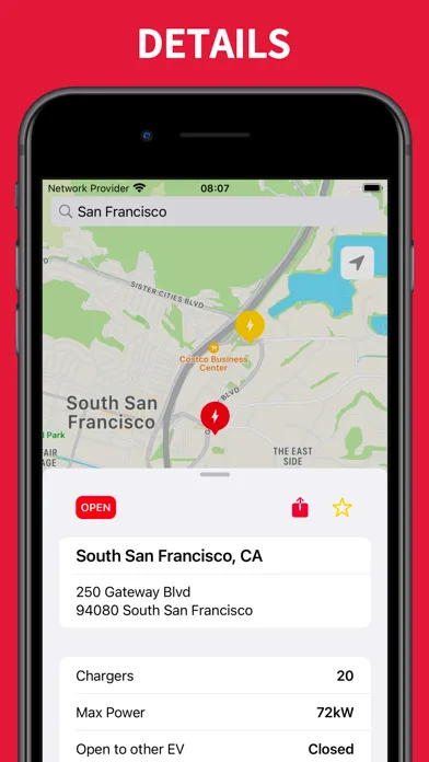 Supercharger for Tesla Station screenshot 2