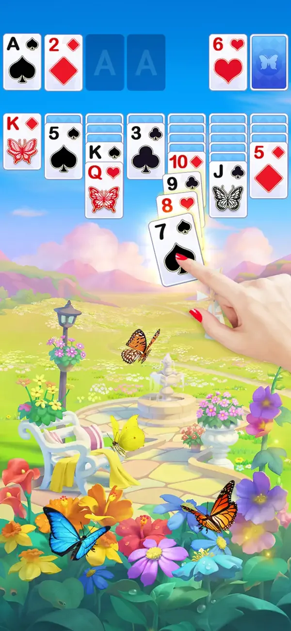 Solitaire Butterfly screenshot 1