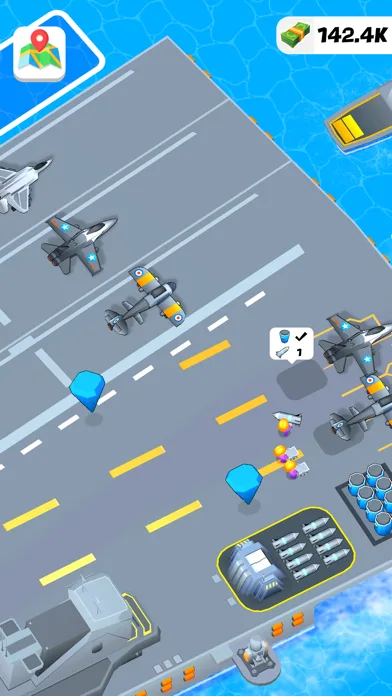Idle Aircraft Carrier screenshot 2