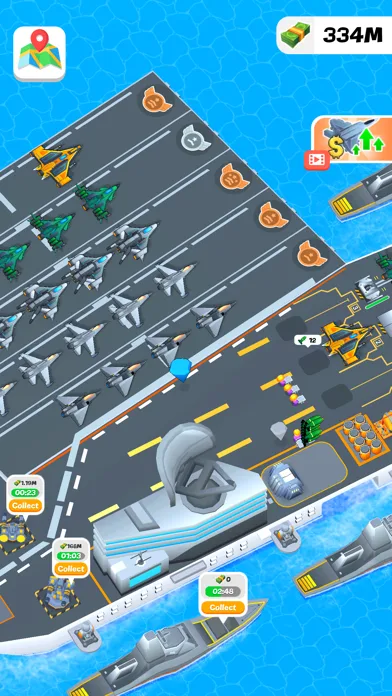 Idle Aircraft Carrier screenshot 5