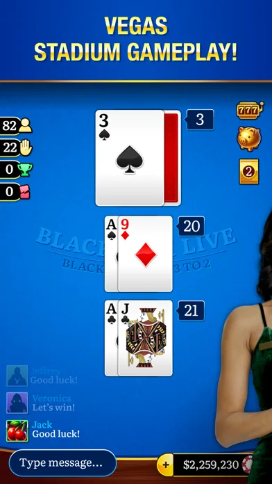 Blackjack Live ™ Casino 21 screenshot 4