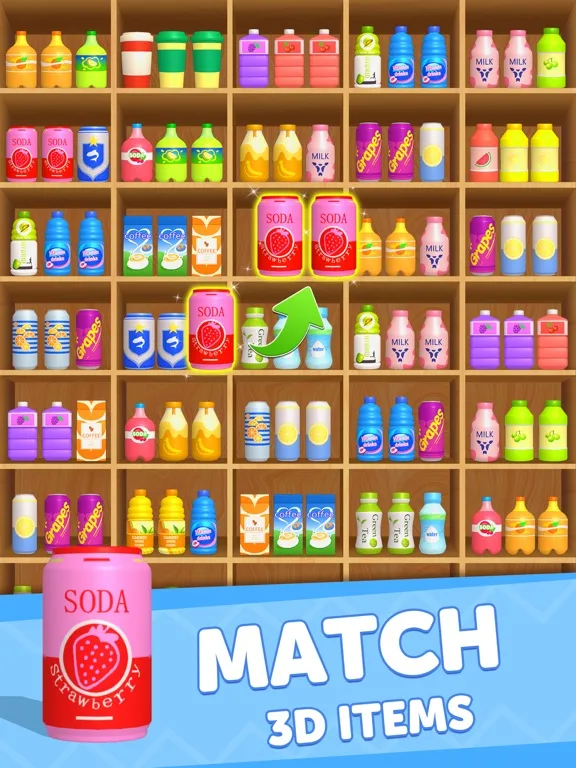 Triple Goods 3D: Tidy Goods screenshot 5