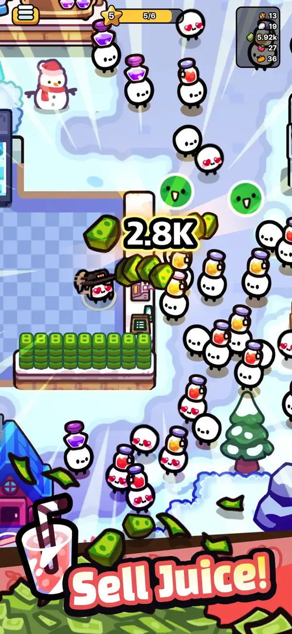 Chainsaw Juice King: Idle Shop screenshot 2