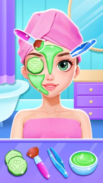 Beauty Salon Games for Girls screenshot 1