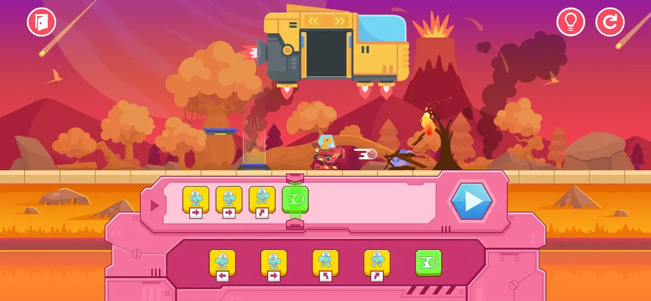 Dinosaur Coding Adventure Kids screenshot 1